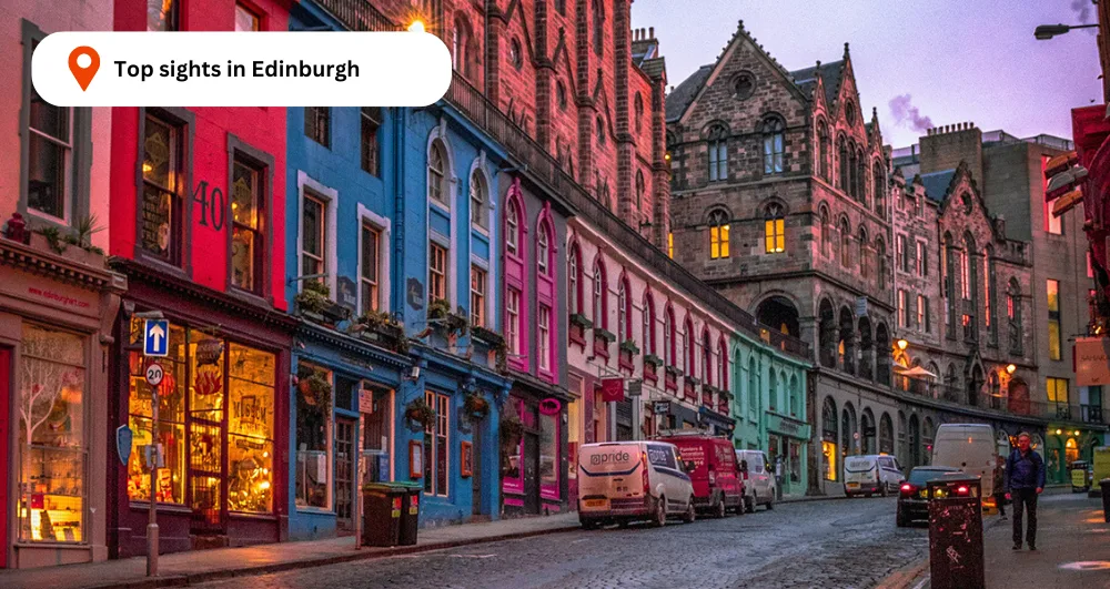 Top sights in Edinburgh